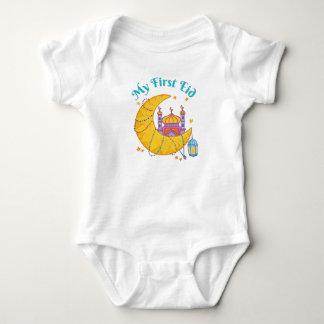 Mein erstes muslimisches Baby Eid El Fitr Baby Strampler