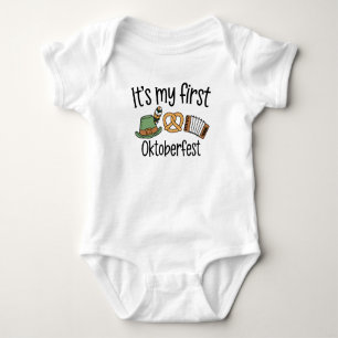  Mein erstes Oktoberfest  Baby Strampler