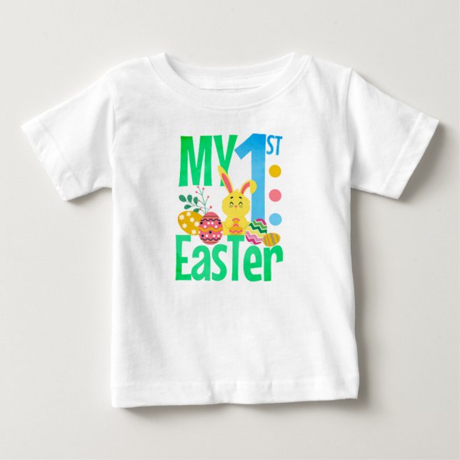 Mein erstes Osterbaby Baby T-shirt (Vorderseite)