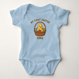 Mein erstes Osterküken Baby-Body | Individueller N Baby Strampler