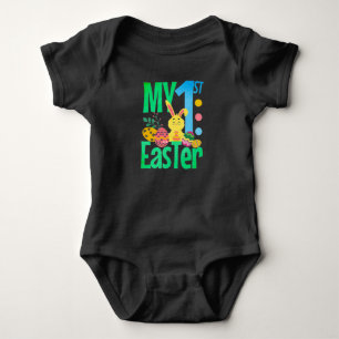 Mein erstes Ostern Baby Bodysuit Strampler