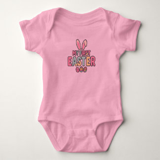 Mein erstes Ostern Baby Bodysuit Süße Häschen Klei Strampler