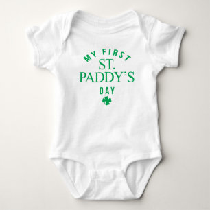 Mein erstes St Paddy's Day Baby - St Patrick Day Strampler