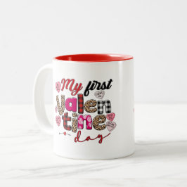 Mein erstes Valentin Zweifarbige Tasse