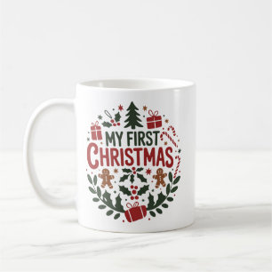 Mein erstes Weihnachten 1. Weihnachten Familie Mat Kaffeetasse