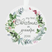 Mein erstes Weihnachten als Großvater Moderner Kra