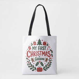Mein erstes Weihnachten als Oma Familien-Matching  Tasche