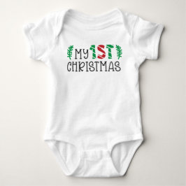 Mein erstes Weihnachten Baby Strampler