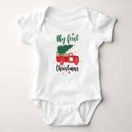 Mein erstes Weihnachten Baby Strampler