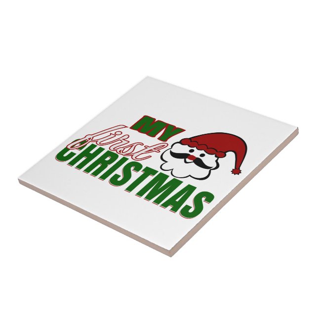 Mein erstes Weihnachten Fliese (Seite)