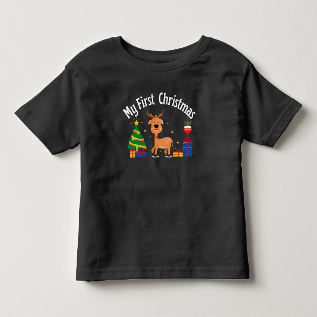 Mein erstes Weihnachten Kleinkind T-shirt (Vorderseite)