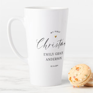 Mein erstes Weihnachten personalisiertes Baby-Gesc Milchtasse