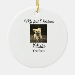 Mein erstes Weihnachts-Add-on für das Foto Keramik Ornament