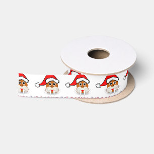 Mein erstes Weihnachtsbaby-Walroß Satinband