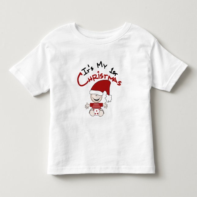 Mein erstes Weihnachtsbaby Weihnachtsgeschenke und Kleinkind T-shirt (Vorderseite)