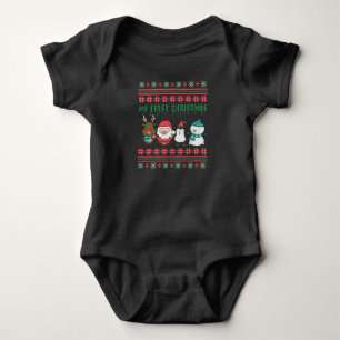 Mein erstes Weihnachtsfest Baby Strampler