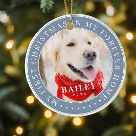 Mein erstes Weihnachtsfest für immer Zuhause Moder Keramik Ornament