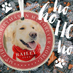 Mein erstes Weihnachtsfest für immer Zuhause Moder Ornament Aus Glas<br><div class="desc">Dieses einfache und klassische Design besteht aus Serifentypografie und fügt ein benutzerdefiniertes Foto hinzu. "Mein erstes Weihnachten in meiner ewig währenden Zuhause" umkreist das benutzerdefinierte Foto.</div>