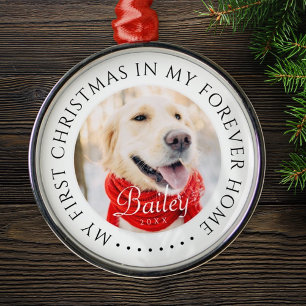 Mein erstes Weihnachtsfest für immer Zuhause Moder Ornament Aus Metall