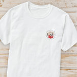 Mein erstes Weihnachtsfest für immer Zuhause Moder T-Shirt<br><div class="desc">Dieses einfache und klassische Design besteht aus Serifentypografie und fügt ein benutzerdefiniertes Foto hinzu. "Mein erstes Weihnachten in meiner ewig währenden Zuhause" umkreist das benutzerdefinierte Foto.</div>