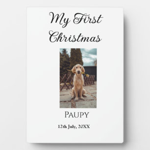 Mein erstes Weihnachtsgebäck mit dem Namen Hunde K Fotoplatte