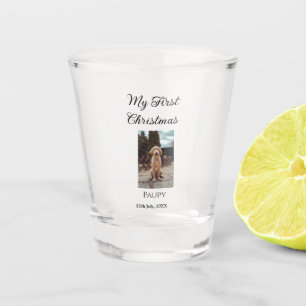 Mein erstes Weihnachtsgebäck mit dem Namen Hunde K Schnapsglas