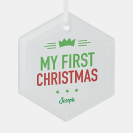Mein erstes Weihnachtsschmuck