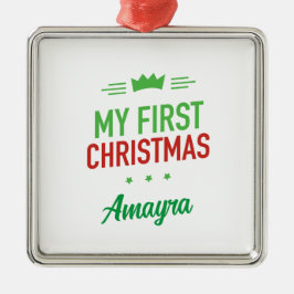 Mein erstes Weihnachtsschmuck