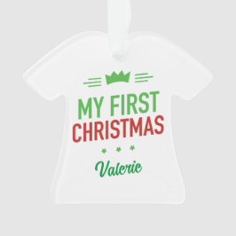Mein erstes Weihnachtsschmuck Ornament