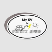 Mein EV wird von Solar angetrieben - Auto Magnet O