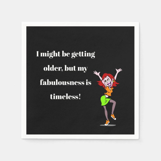 Mein Fabelhaftigkeit - Funny Cocktail Napkin Serviette (Vorderseite)