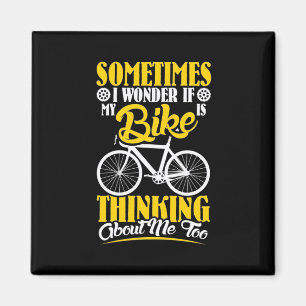 Mein Fahrrad denkt an mich Magnet
