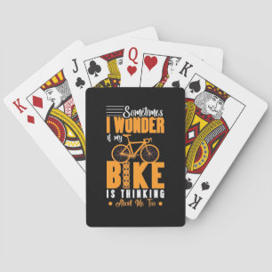 Mein Fahrrad denkt an mich Spielkarten