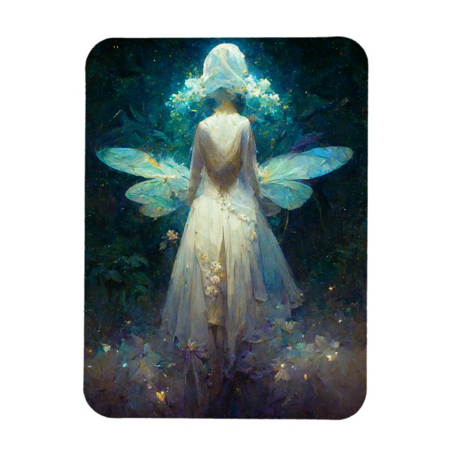 Mein Fairy Wings Fantasy Art Magnet (Vertikal)