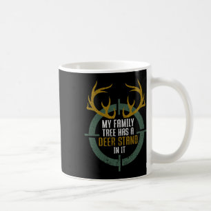 Mein Familienbaum hat einen Hirschstand in der son Kaffeetasse