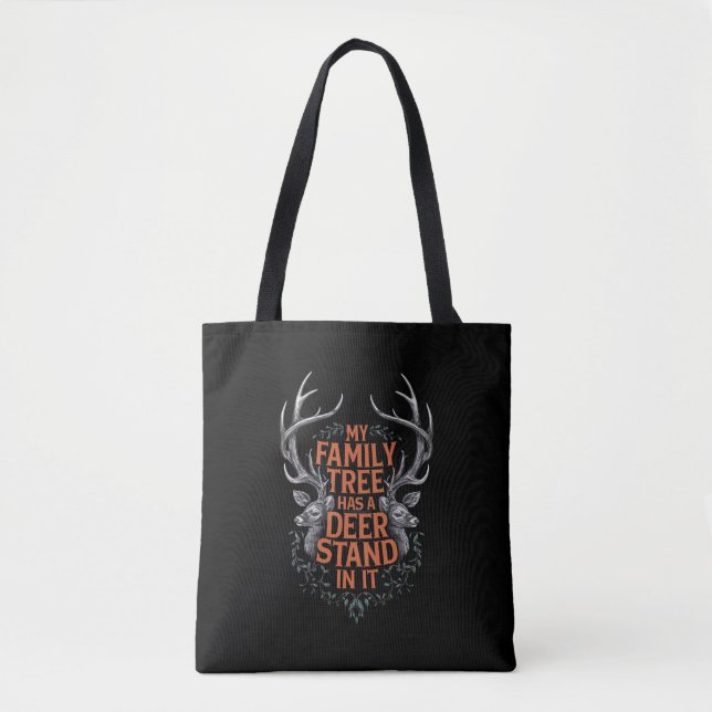 Mein Familienbaum hat einen Hirschständer in der J Tasche (Vorderseite)
