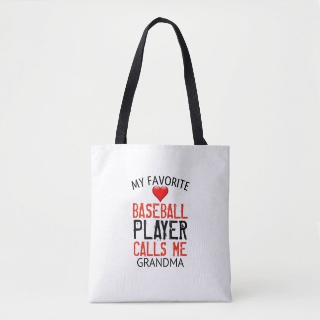 Mein Favorit für Baseball-Spieler nennt mich Oma Tasche (Vorderseite)