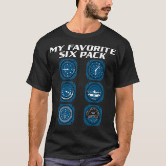 Mein Favorit ist Si Pack Navigations-Flugzeug T-Shirt