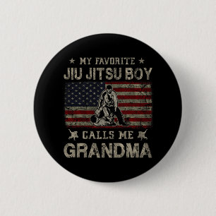 Mein Favorit Jiu Jitsu Boy nennt Mama Mother' Button
