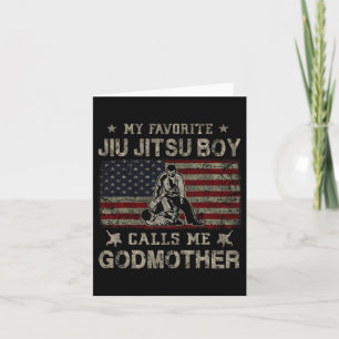 Mein Favorit Jiu Jitsu Boy nennt mich Godmutter Mo Karte