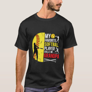 Mein Favorit Softball Player Opa Softball Grand T-Shirt