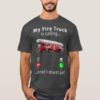 Mein Feuerzug ruft und ich muss 2171 gehen T-Shirt