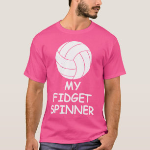 Mein Fidget Spinner Volleyball Lover T-Shirt
