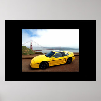 Mein Fiero GT am Tor Poster