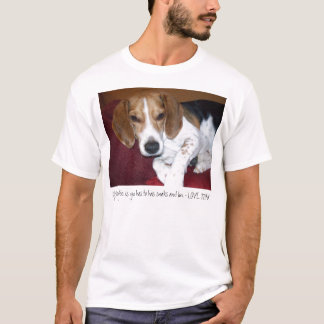 Mein Filosofee ist Yu muss hat Snaks und Luv T-Shirt