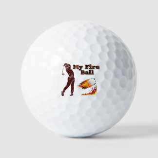 Mein Fire Ball Golf T-Shirt