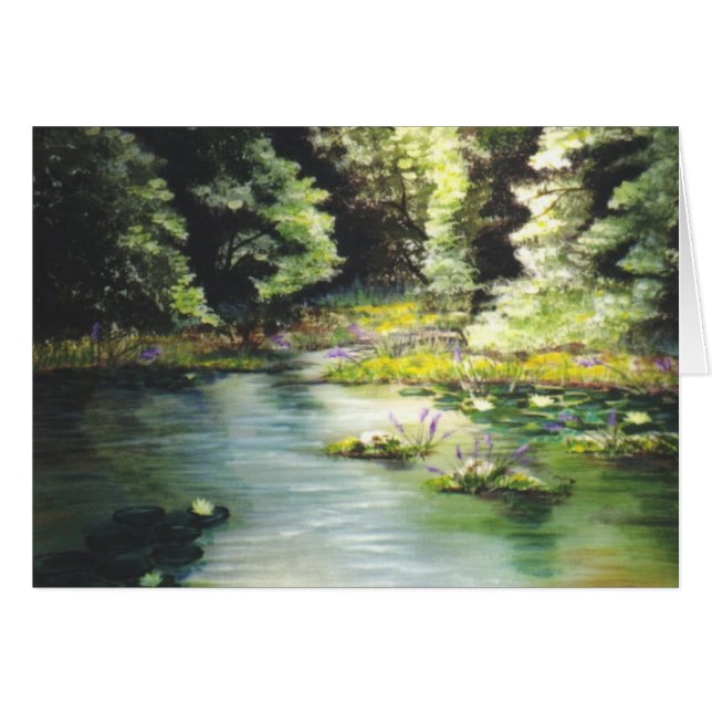 "Mein Fischen-Loch " (Vorderseite (Horizontal))