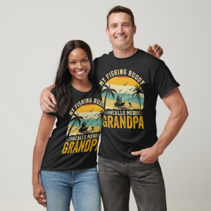 MEIN FISCHEREIHAUSHALT RUFT MICH GRANDPA AN T-Shirt