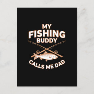 MEIN FISCHEREIHAUSHALT RUFT MICH VATER AN POSTKARTE