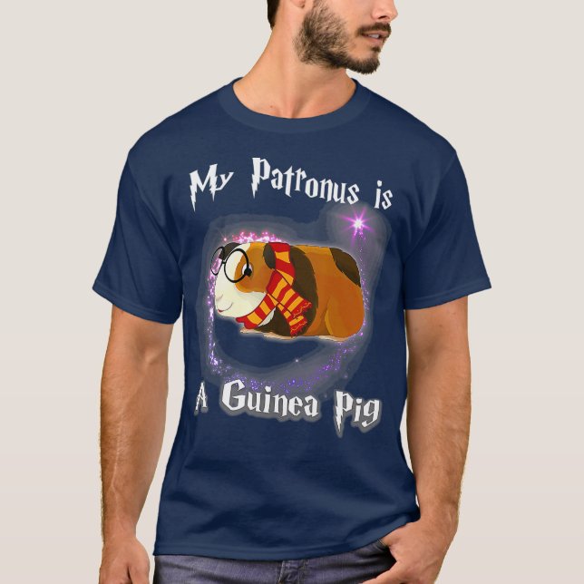 Mein Förderer ist ein Guinea-Schweinefleisch-Shirt T-Shirt (Vorderseite)